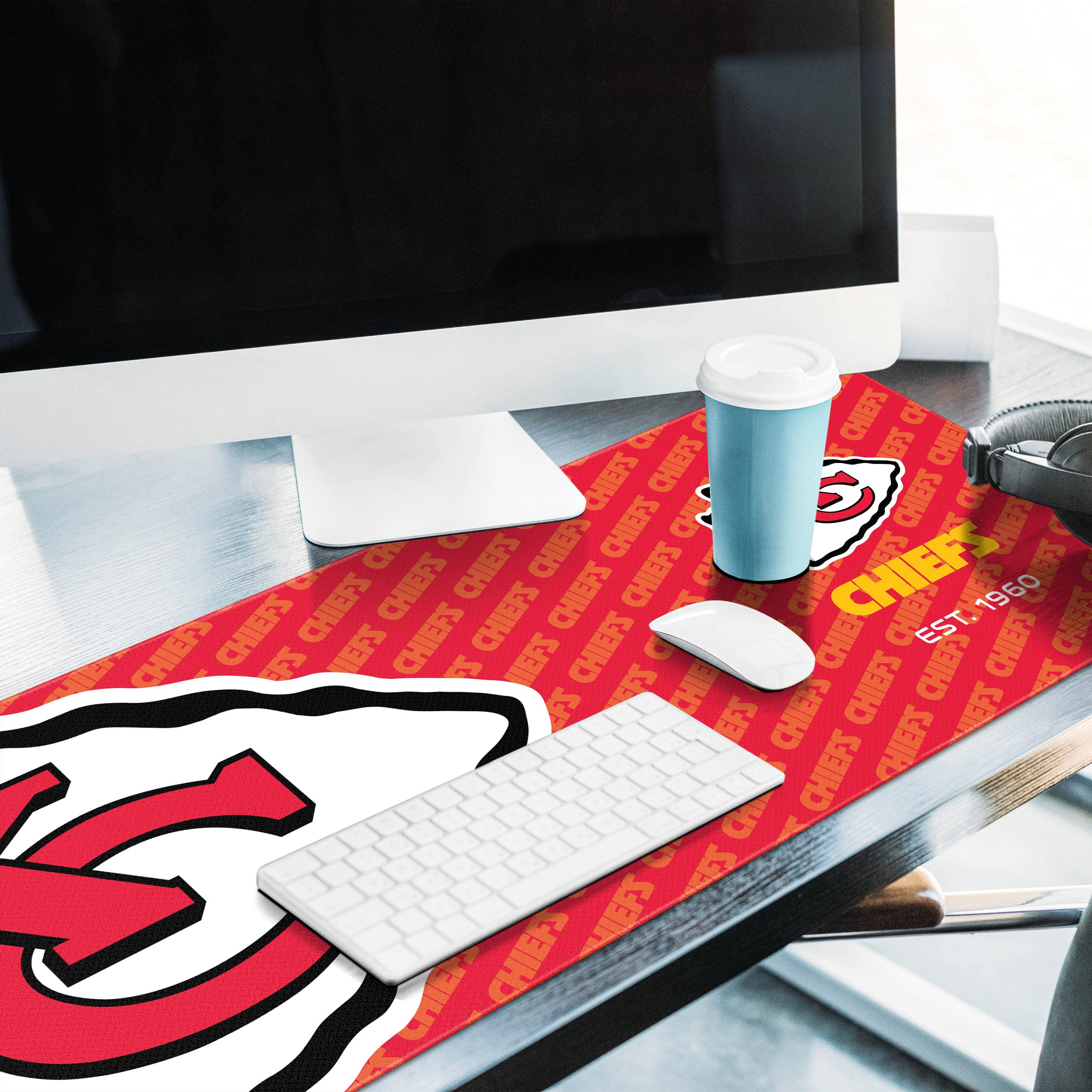 YouTheFan Sous-main NFL Kansas City Chiefs Logo Series SMU
