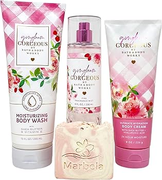 Amazon.com : Bath & Body Works Gingham Gorgeous 3 Piece Gift