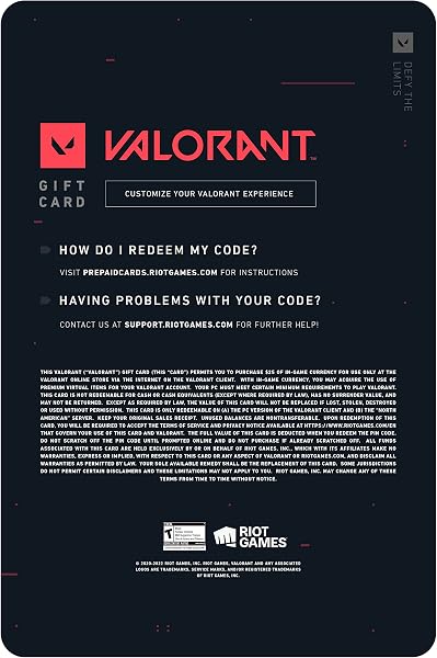VALORANT USD $25 [Online Game Code] - 2