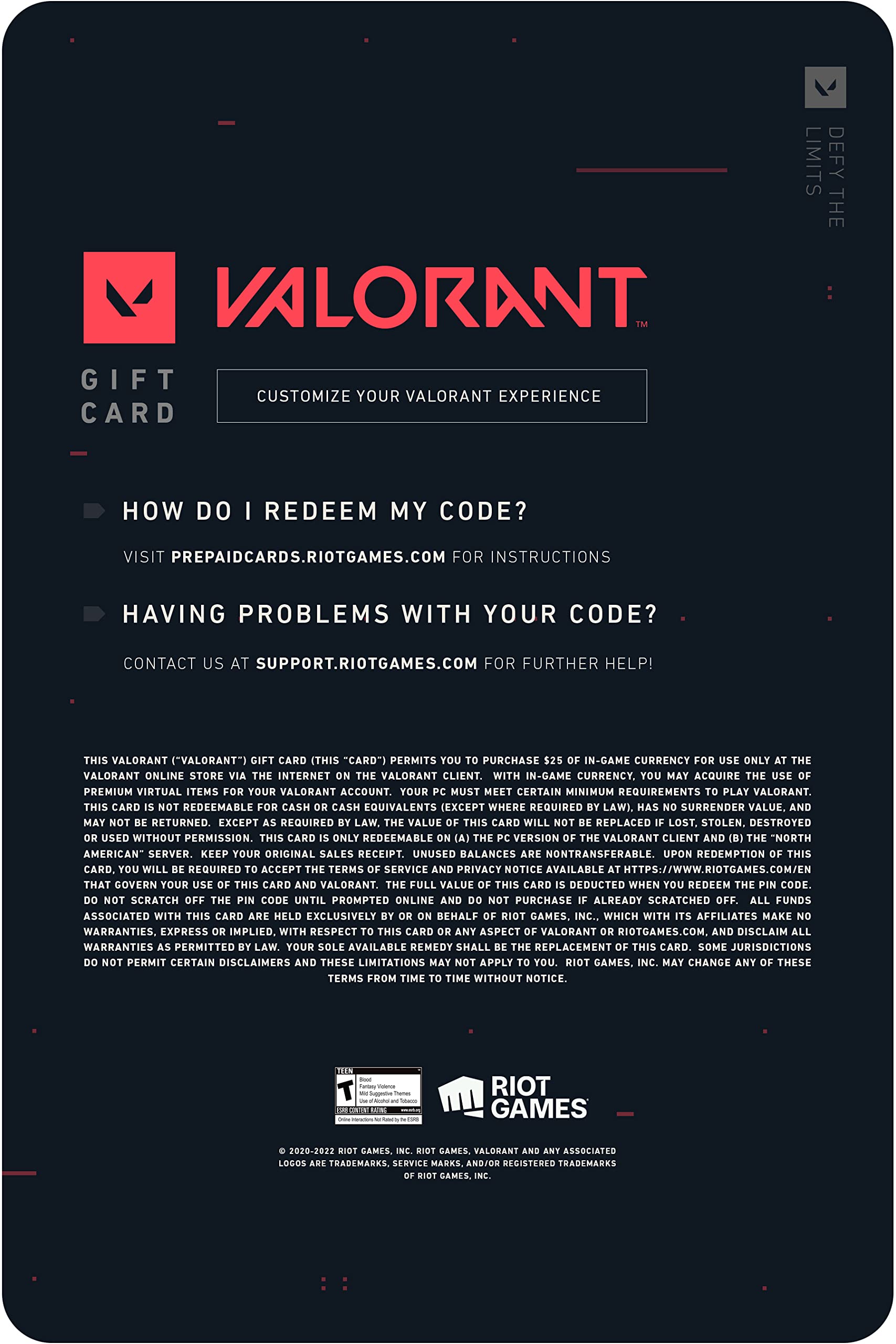 VALORANT USD $25 [Online Game Code] — view 2