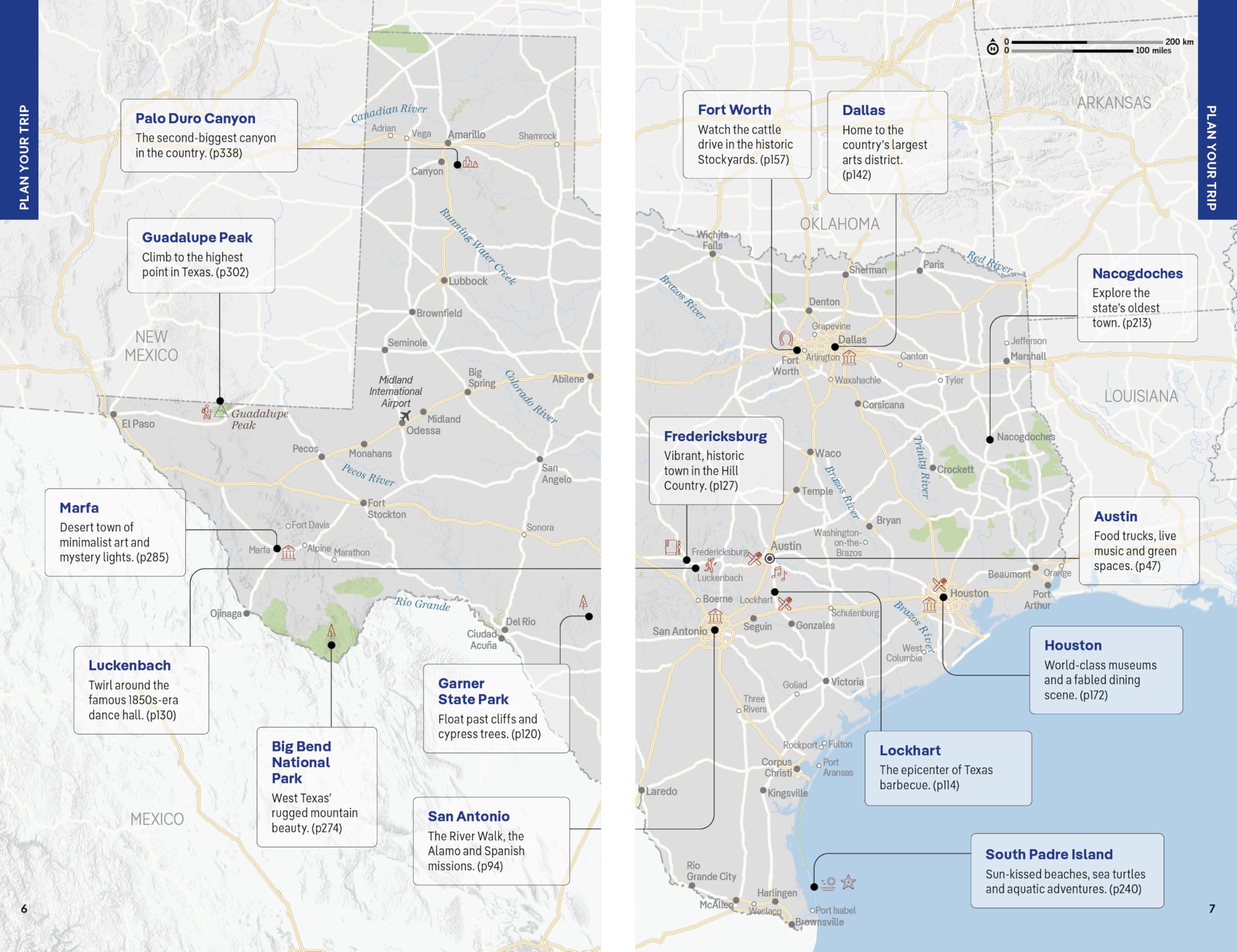 Texas 7ed -anglais-: Plan the Trip of a Lifetime | Detailed Itineraries & Maps | Insider Tips | Covers Austin, San Antonio & the Hill Country, Dallas and more