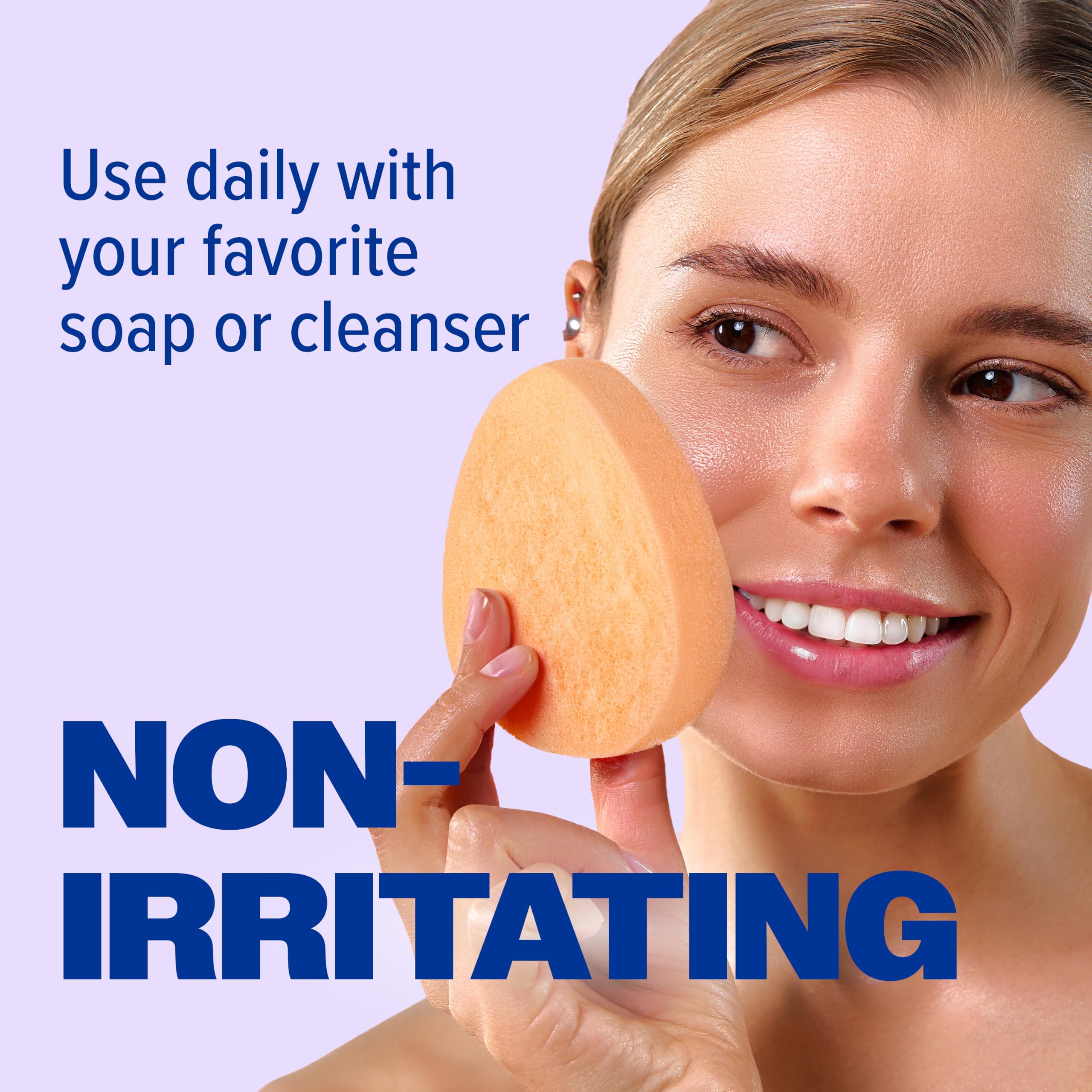 Buf-Puf Facial Sponge - Gentle Exfoliation -5