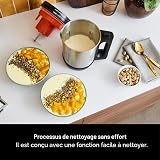 Morphy Richards Compact Soup Maker, 1L, Blend, Smooth and Chunky Soup, Smoothies, Quick and Easy Cooking, 900W, Black & Stainless Steel, 501021 - 6