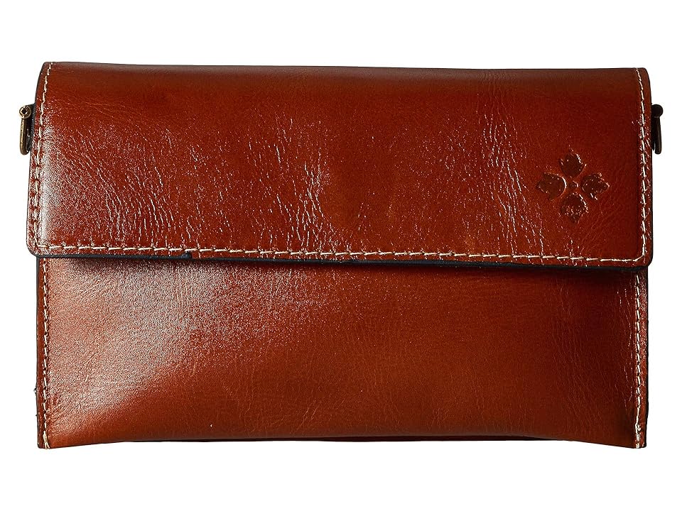 

Patricia Nash Ricadi Wallet On A Chain Crossbody (Tan) Cross Body Handbags