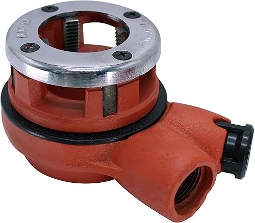 Miniatura 3 de HFS(R Ratchet Pipe Threader Kit - Ratcheting Pipe Threading Tool Set (5 Dies) - Durable, Ergonomic Design