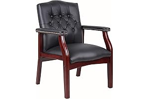 Boss Office Products Ivy League Executive Guest Chair