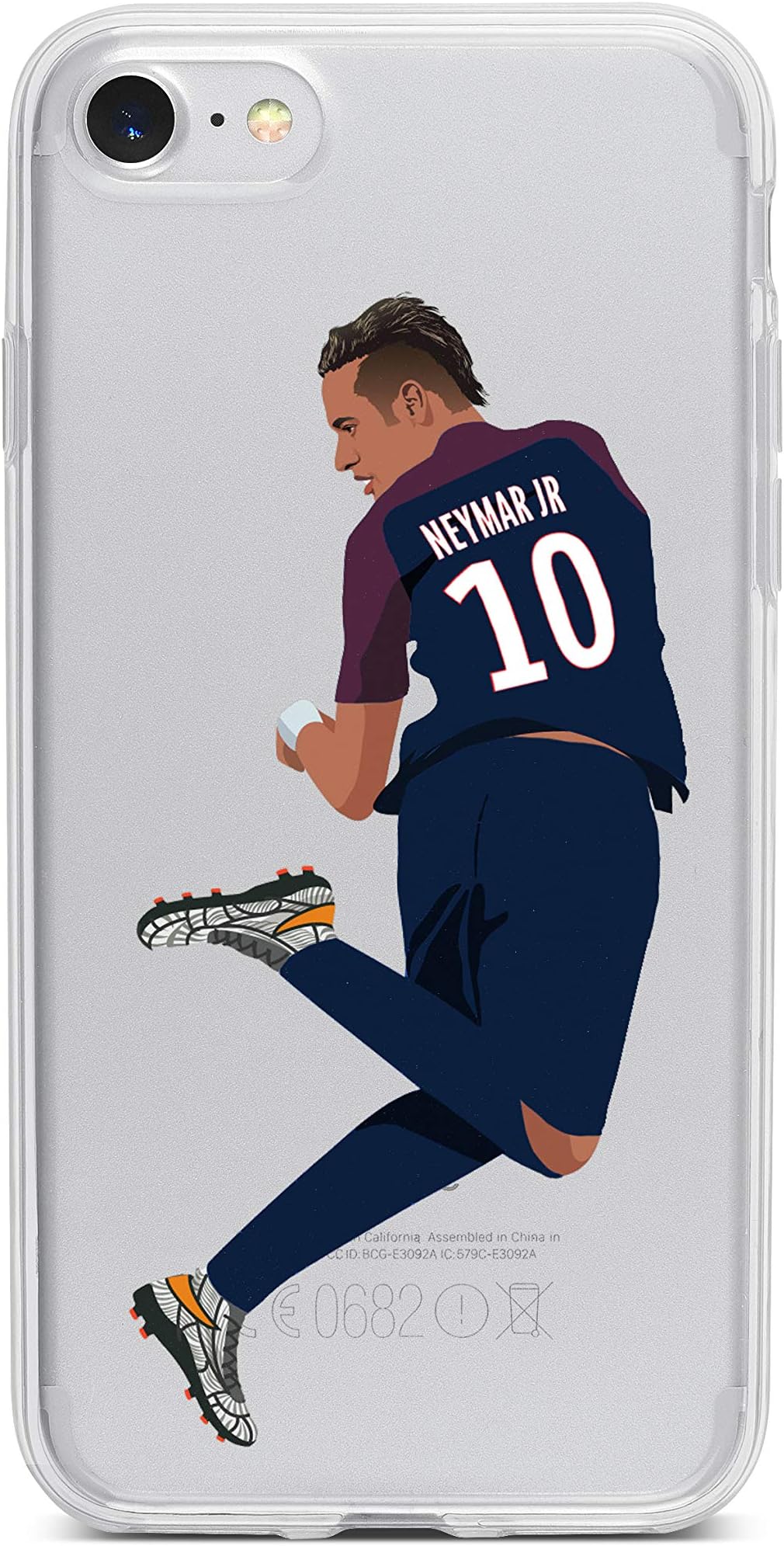 Famee iPhone 7/8 Case football - Neymar - Paris Saint Germain - PSG