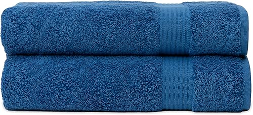 Vista 30 de TowelSelections Toallas suaves y absorbentes de algodón para baño, hotel, ducha, spa, gimnasio, toalla de baño, toalla de mano, 2 paños de baño