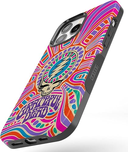 Miniatura 687 de Casely Funda para iPhone 13 Pro Max Jardín dorado Floral de girasol amarillo Compatible con MagSafe Diseño protector audaz Jardín Dorado