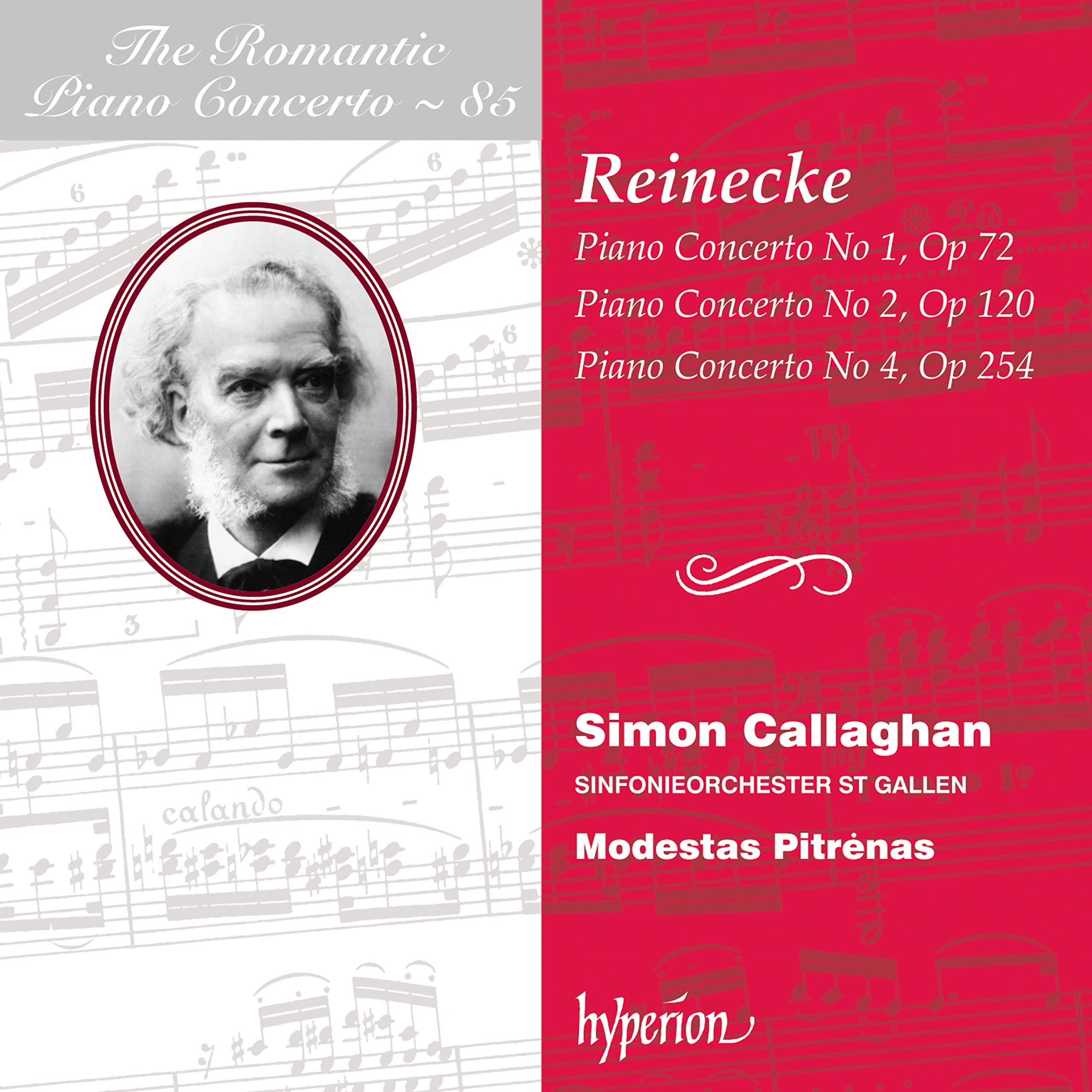 Vinyl Castle Reinecke: Piano Concerto No. 1, Op. 72/Piano Concerto No. 2,...