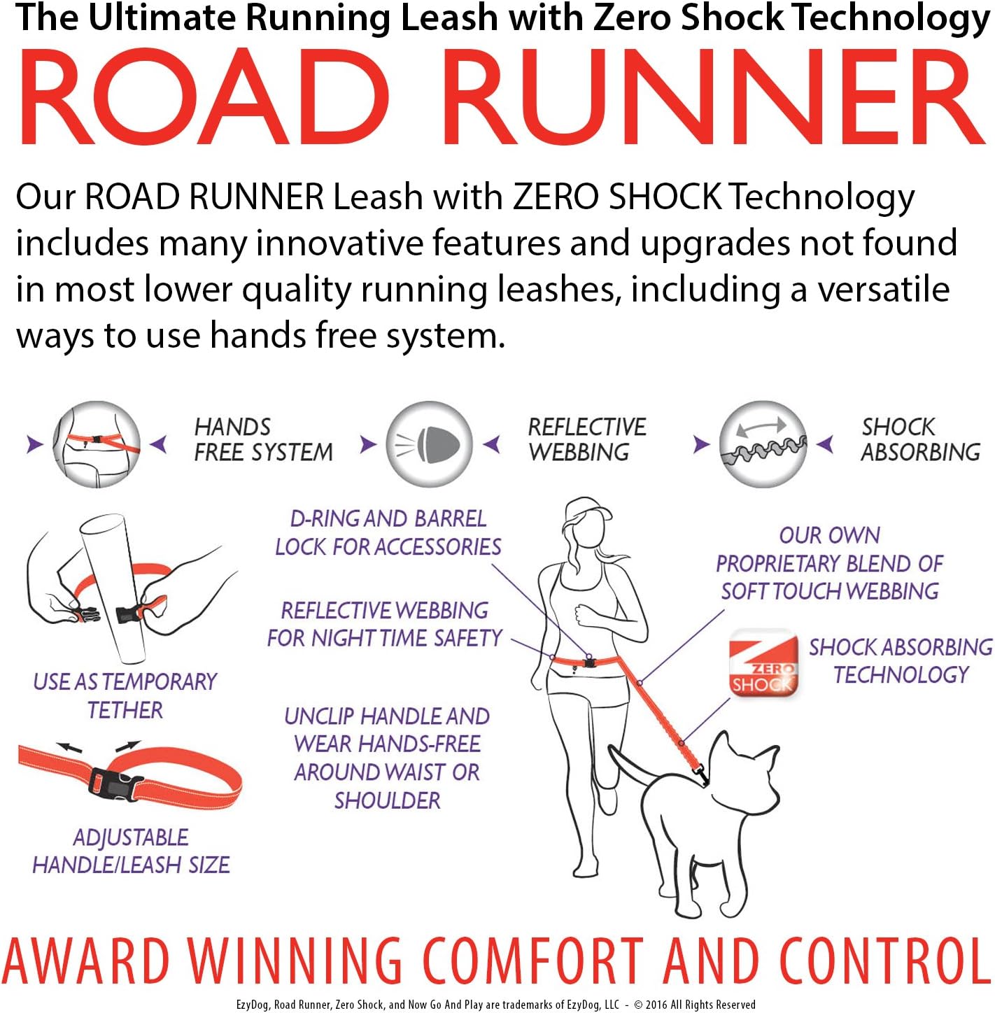 ezydog road runner leash
