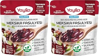 yayla 150 G Haşlanmiş Suyu Süzülmüş Meksika Fasuly