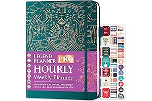 2020-2021 Legend Planner PRO: Ultimate Schedule Book for Efficient Time Management