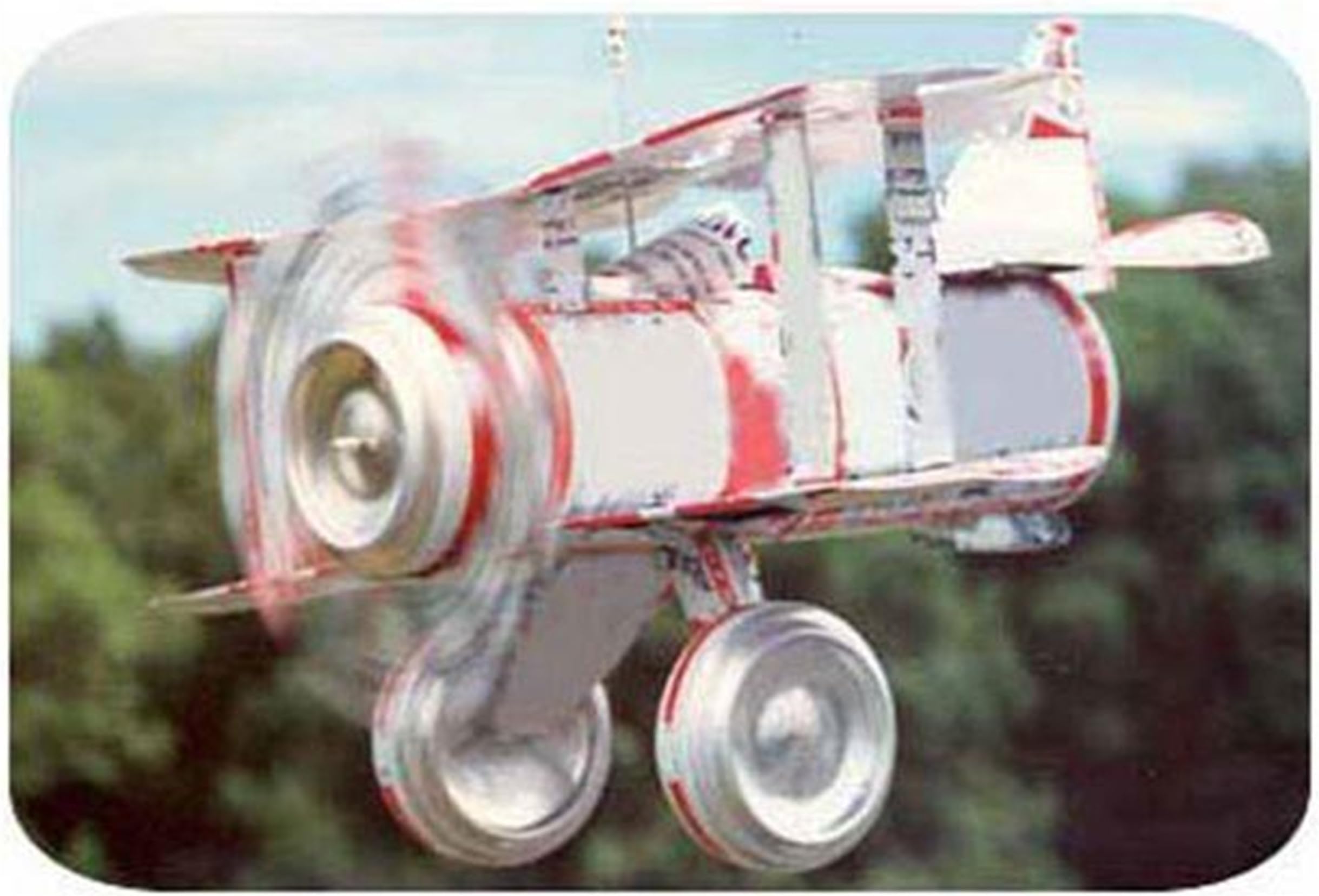 Woodcraft Project Paper Plan to Build Tin Can Airplane