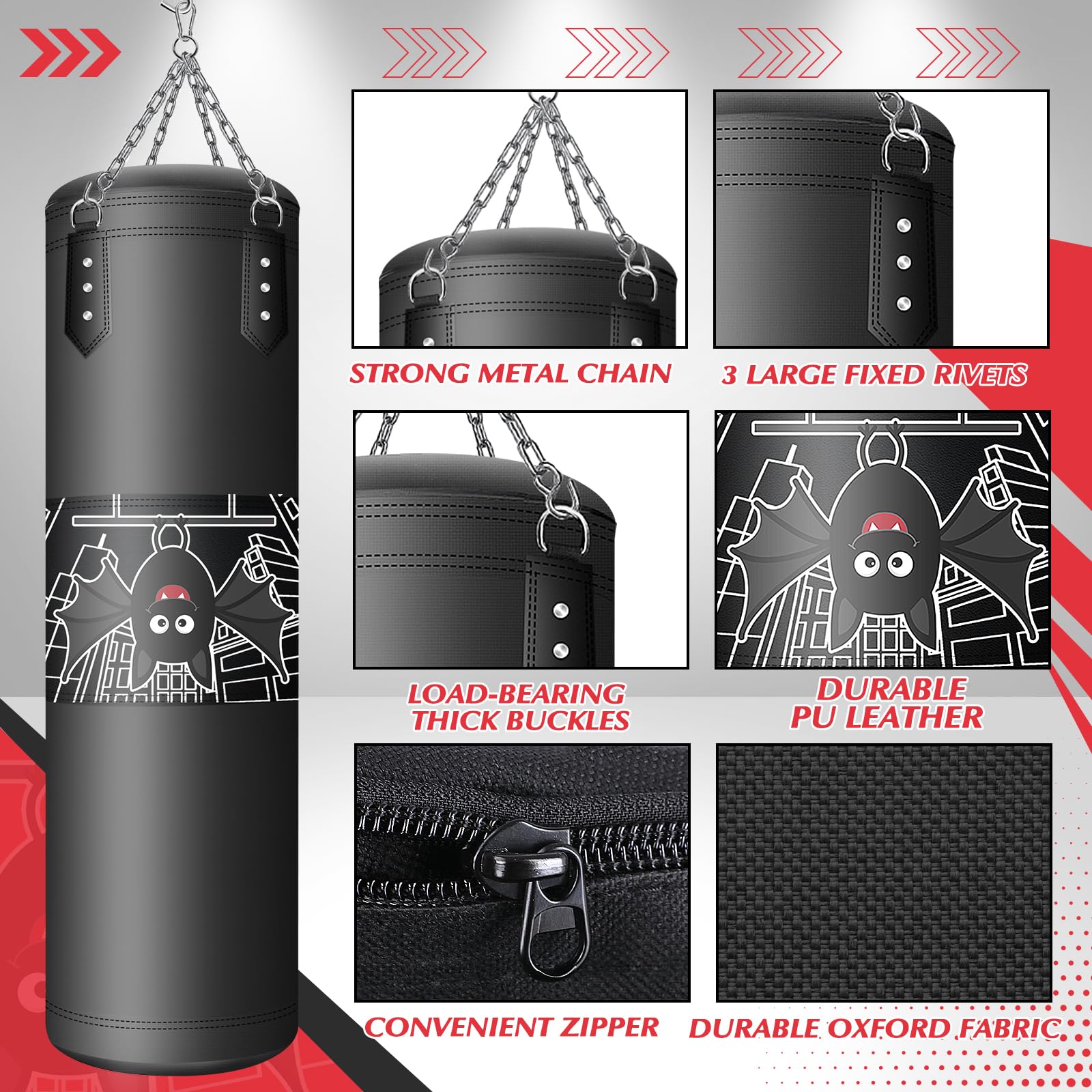 3-12 lat MMA Kickboxing Boxing Karate Muay Thai Karate Fight Home Gym Judo Trening Taekwondo Zestaw do ćwiczeń z dziurkowania