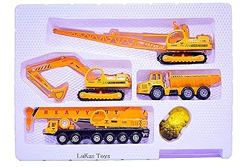 Buy Lukas Metal Truck Toy, Metal Crane