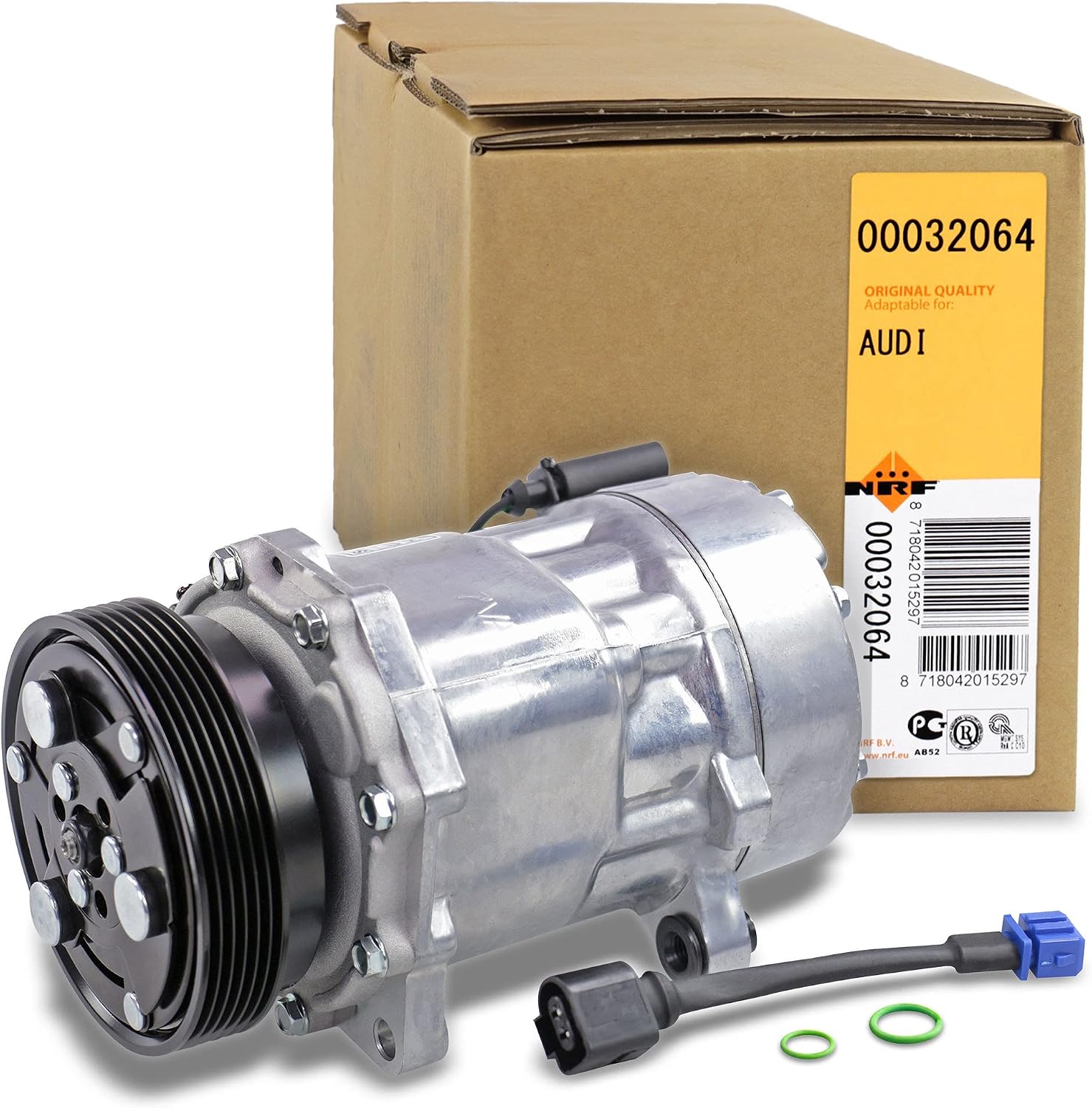 NRF 32064 Compresseur Climatisation - Compatible Volkswagen Golf IV, Audi A3 Et Plus