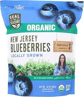 Seal the Seasons Organic New Jersey Blueberries Frozen 32 oz - Premium Organic Fruit