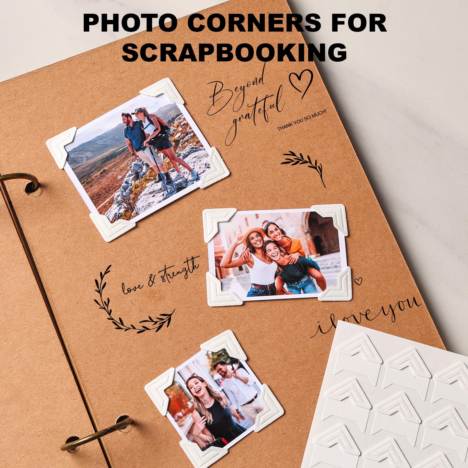 Photo Corner Stickers Picture Corners For Scrapbooking 720 Pack Acid photo-corner-stickers-picture-corners-for-scrapbooking-720-pack-acid