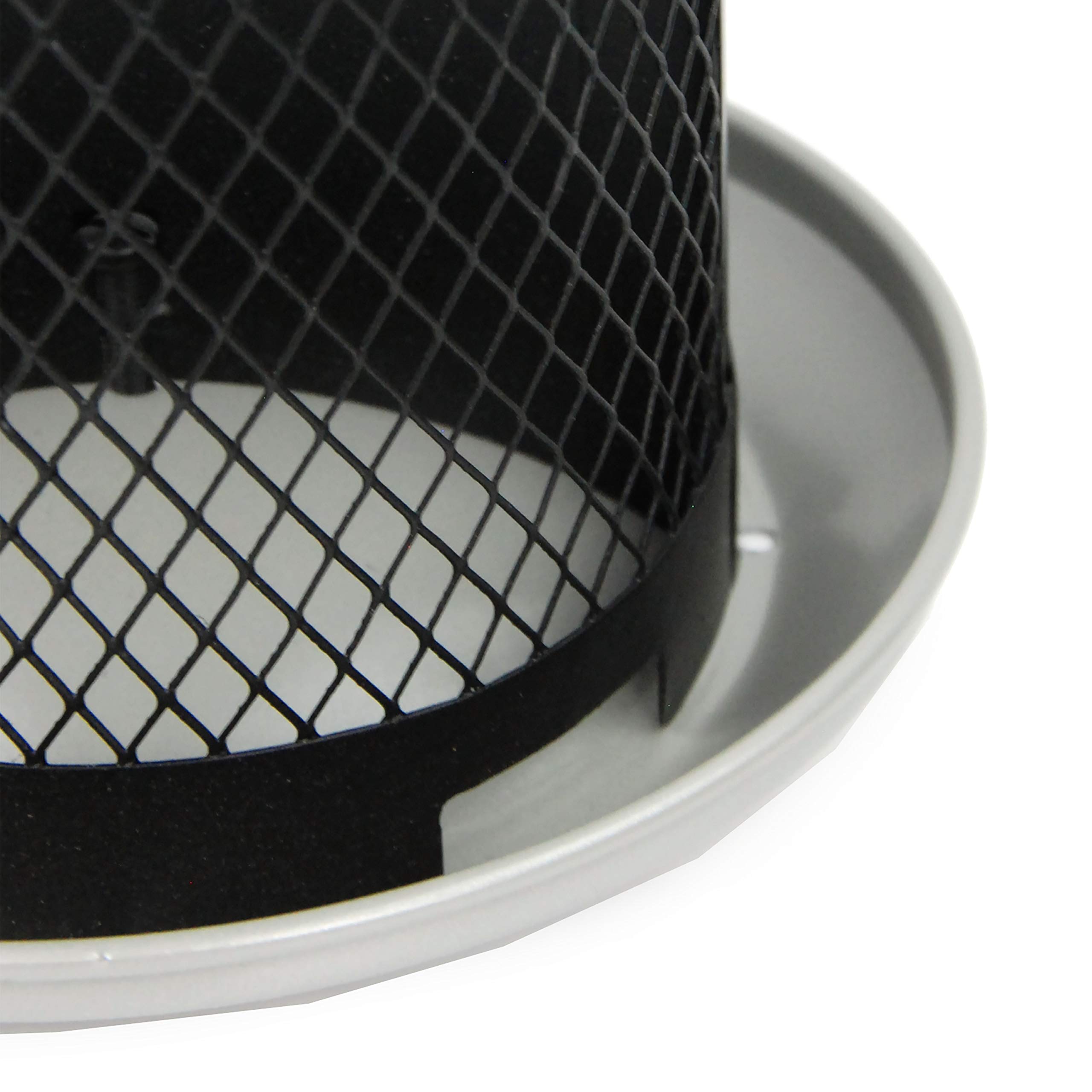 Perky-Pet TSS00349 Comedero de Semillas de Aves Silvestres de Doble Malla, sin tamaño, Gris