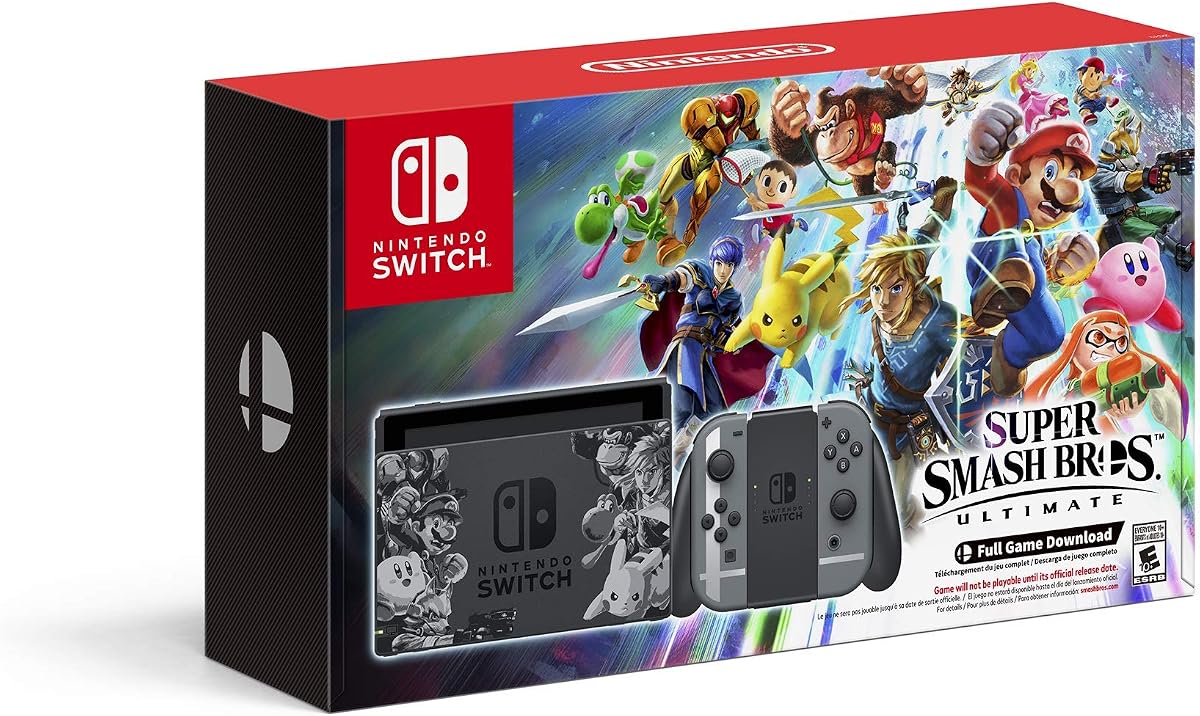 Nintendo Switch Super Smash Bros. Ultimate Edition - Switch (Renewed)