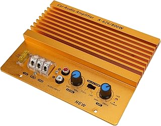 12V 800W Car High Power Amplifier, Car Stereo Amplifier, Car Amplifier Board, Precise Heat Dissipation Stereo Amplifier, for Vehicle