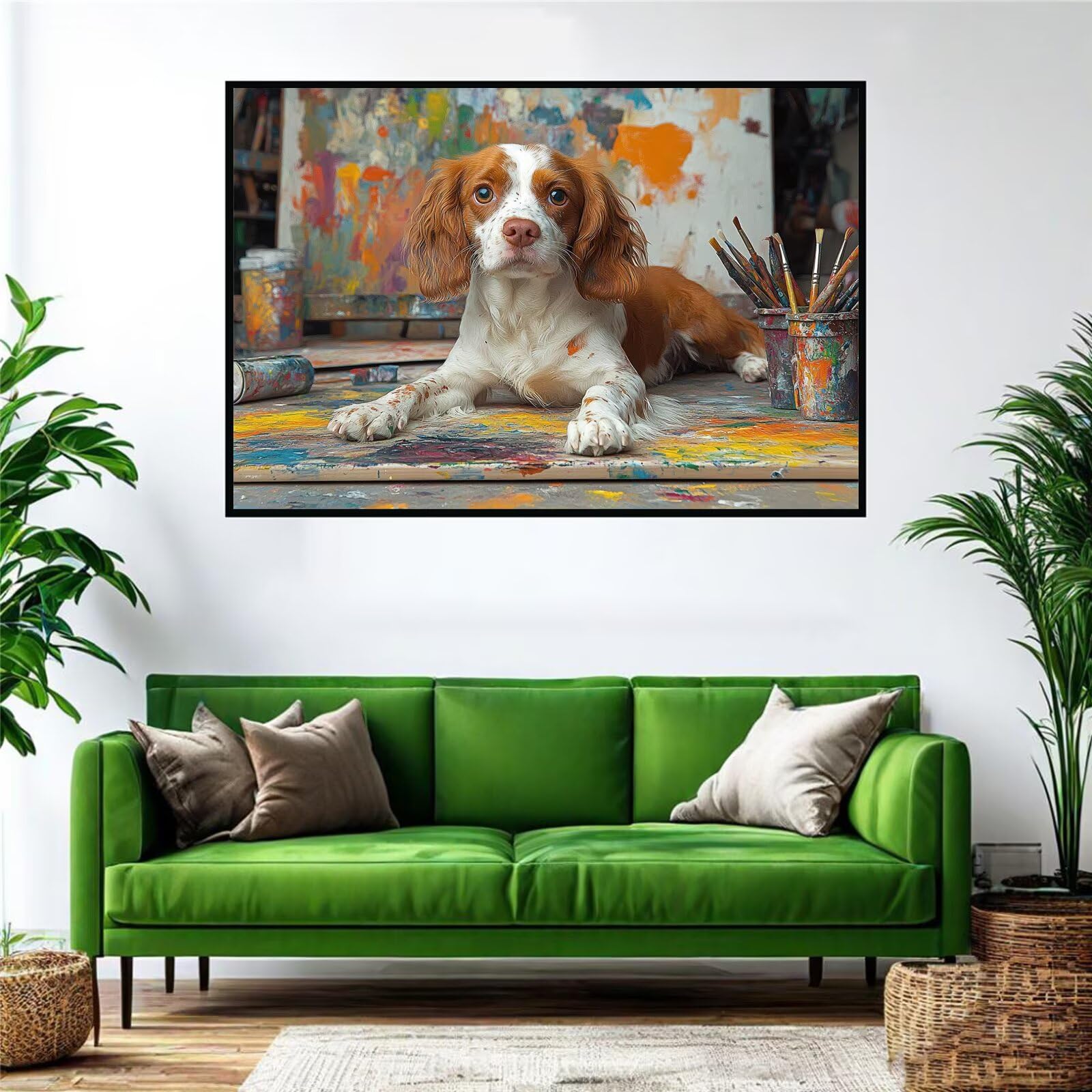 Tier Puzzle 1500 Teile Erwachsene Klassische Puzzles Hund Jigsaw Anspruchsvoll Impossible Schwer Pädagogisches Spielzeug Kinder Holzpuzzlem Groß Puzzlespiel Geeignet für alle Altersgruppen P-347