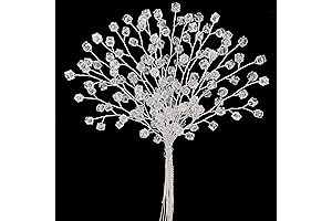 16 Stems Crystal Bouquet for Beautiful Home Decor