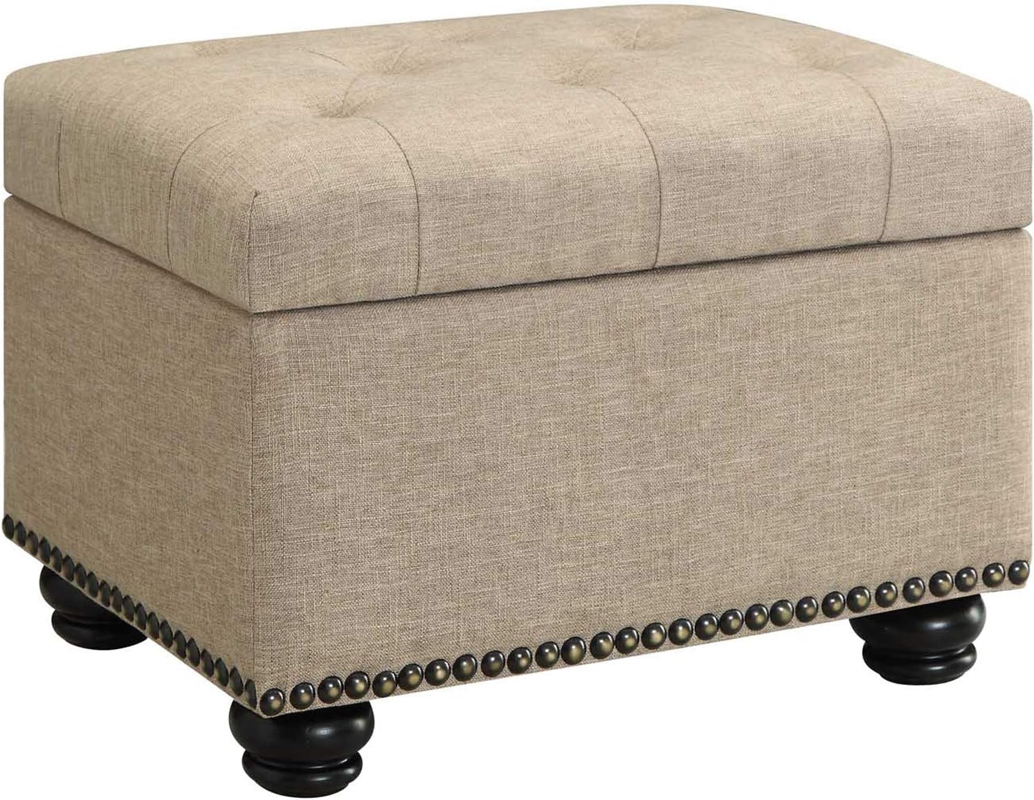 Convenience Concepts 5th Avenue Storage Ottoman : Home & Kitchen