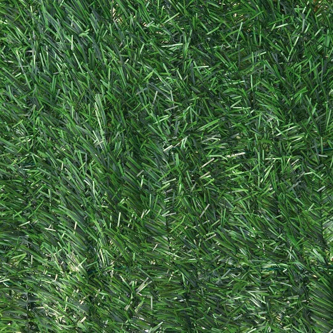 Seto Artificial Ocultación valla Jardín Thayba - Seto Decorativo, Ocultación 90%, Tratamiento UV, Color Verde (1,50x3)