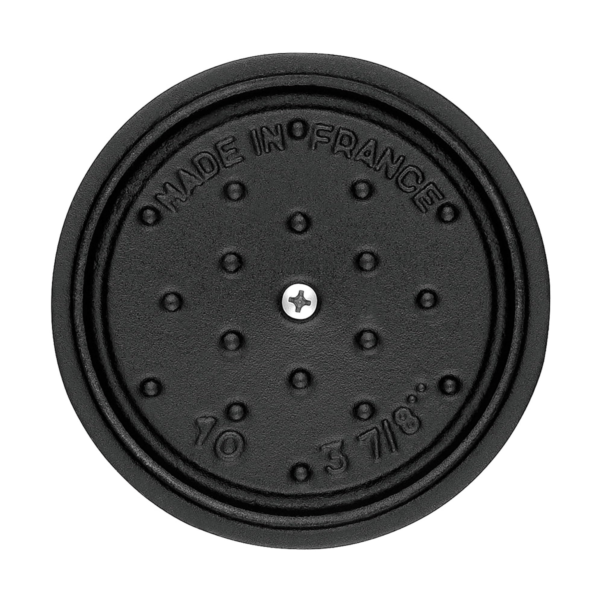 ストウブ(Staub) ミニピコ ココットラウンド ブラック 10cm