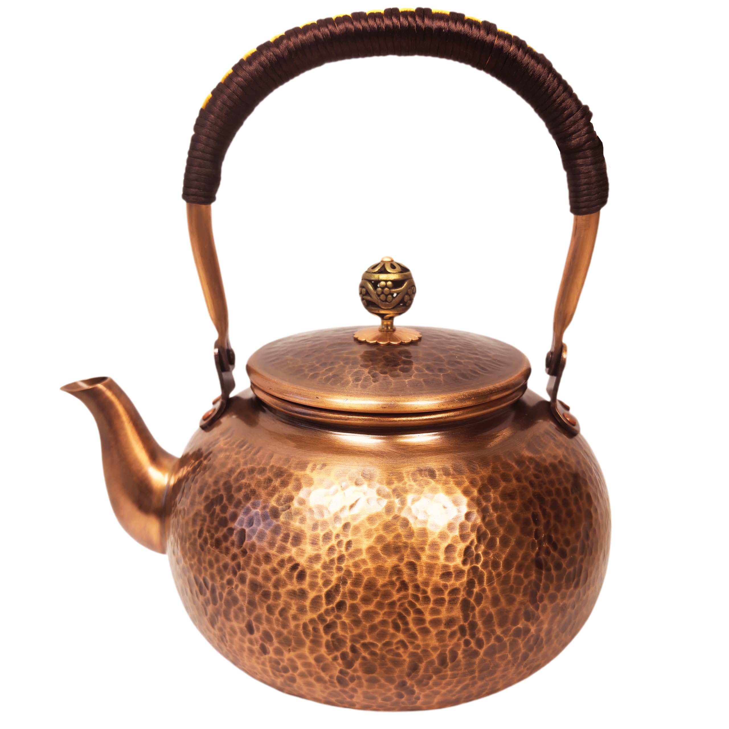 Joojeers Hammered Copper Tea Kettle