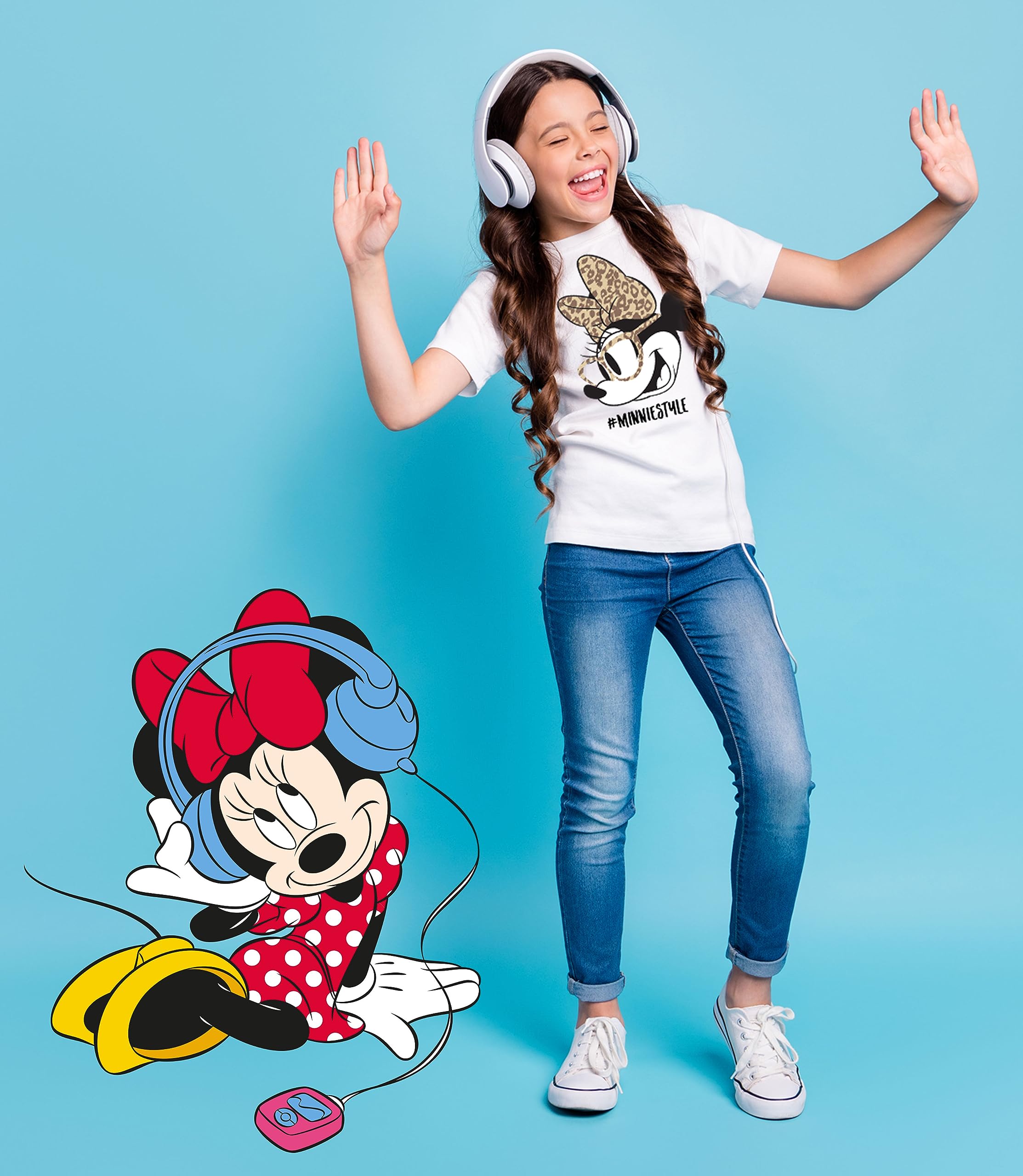 Disney Minnie Mouse T-Shirt (Sets) Daisy Duck Graphic Outfit Tee Infant Little - Picture 20 of 25