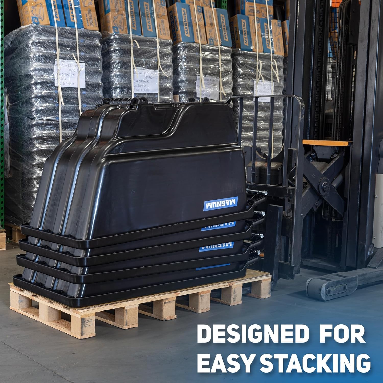 Magnum Tilt Truck, 1 CU. Yd. Carrello ribaltabile con ruote resistenti da 30,5 cm e ruote da 5 pollici per maneggiare materiali, luoghi di lavoro, 800 libbre, carrello