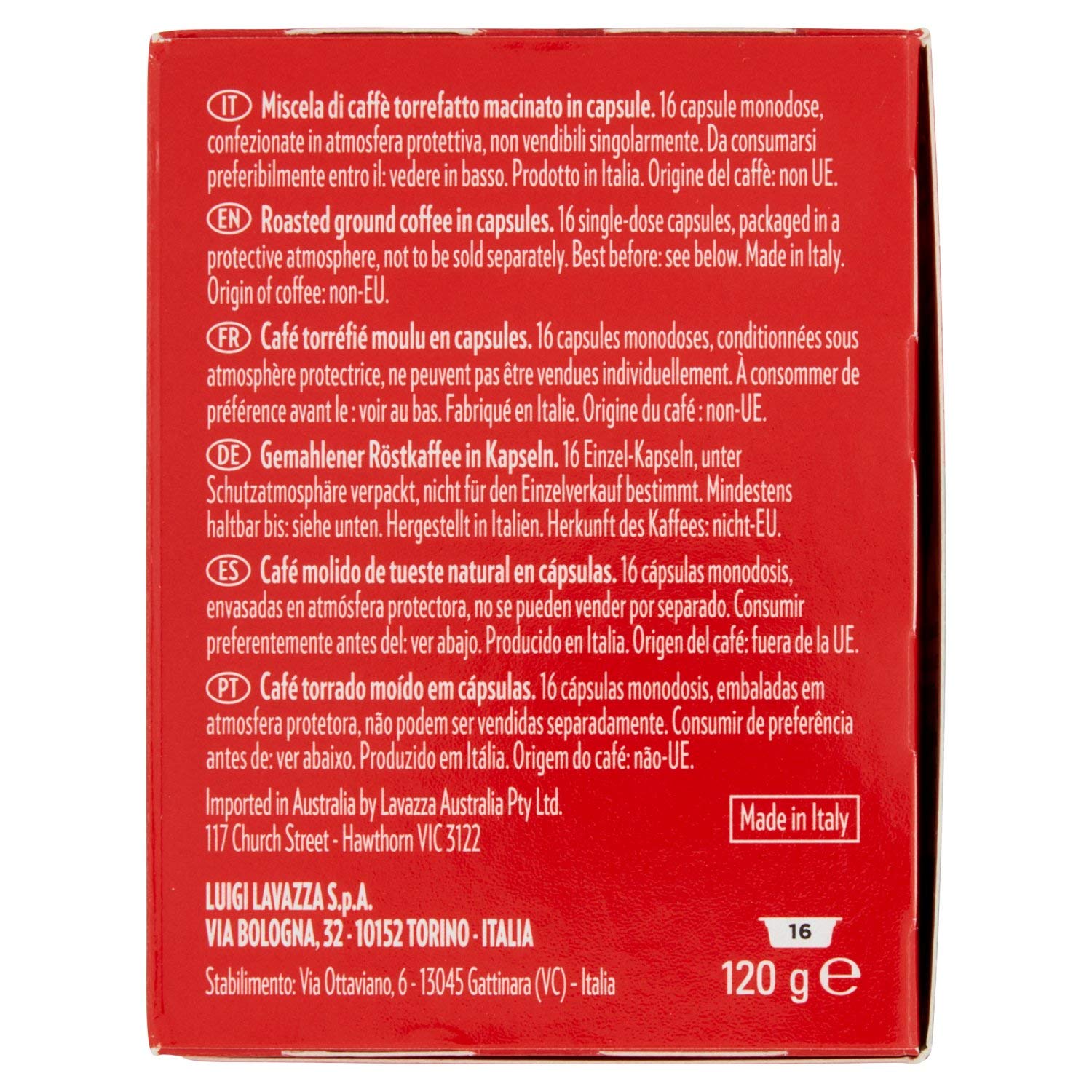 16 Espresso Kapseln