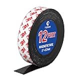 Magnetic Tape, 12 Feet Magnet Tape Roll (1'' Wide x 12 ft Long), with 3M Strong Adhesive Backing. Perfect for DIY, Art Projects, whiteboards & Fridge Organization