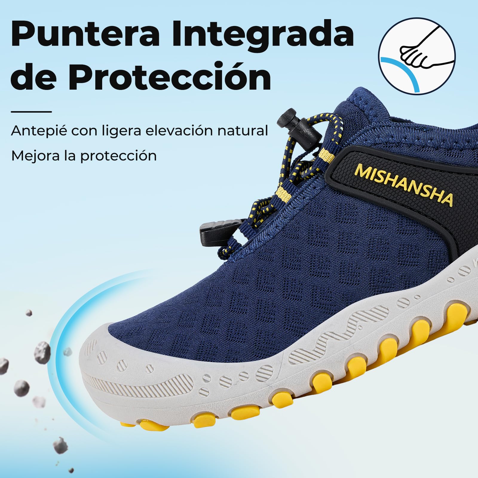 Mishansha Zapatillas de Trekking para Niño y Niña Tallas 24-38 | Infantiles, Transpirable, Zapatillas Deportivas, Parque y Exterior Sneakers, Ligeras, Transpirables, Cómodas