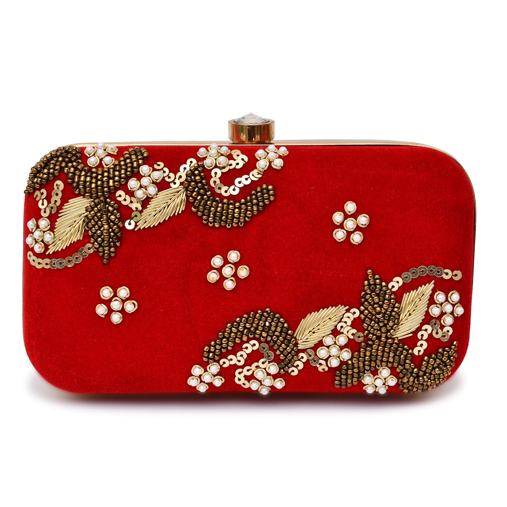 for the beautiful you Embroidered Women's Clutch (607)-picture-36