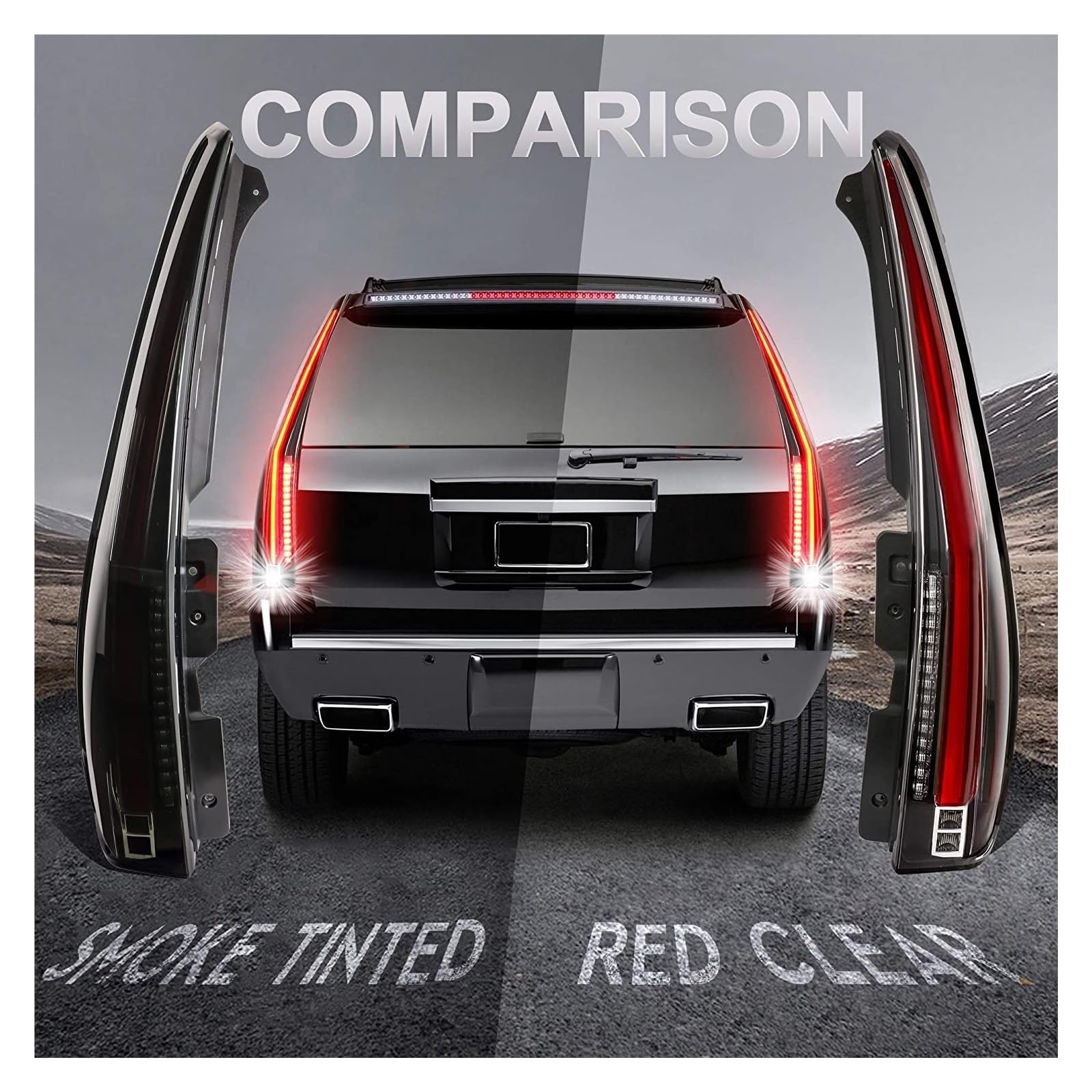 Amazon | LED テールランプキャデラック エスカレード/ESV 2007-2014