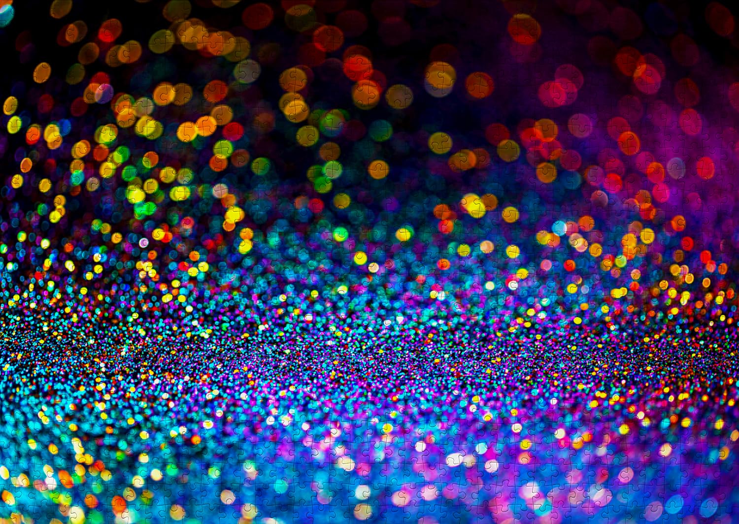 ENJOY Puzzle 1000 Teile 'Rainbow Dandelion' – Mattes Finish, Weiche Teile, Lebendige Farben