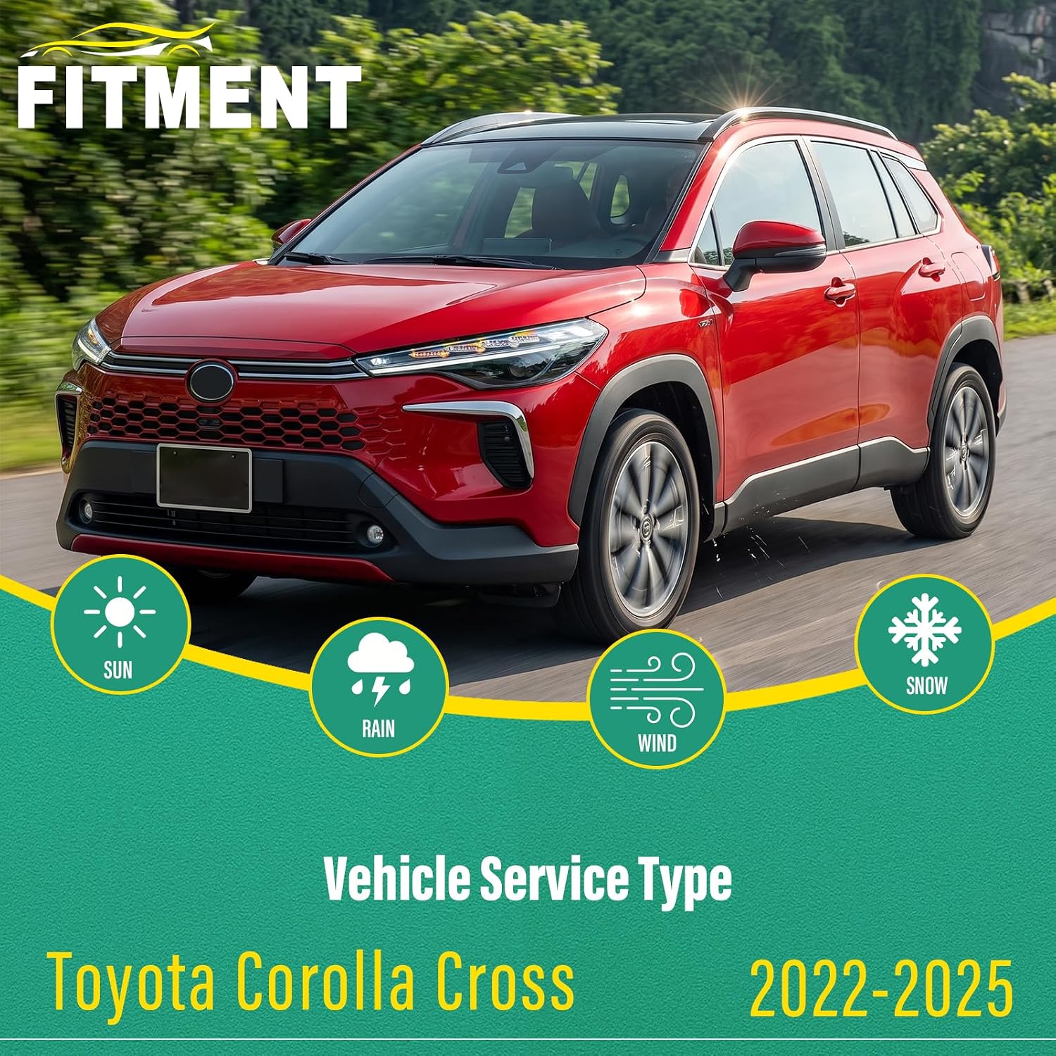  Windshield Wiper Blades Replacement for Toyota Corolla Cross thumbnail