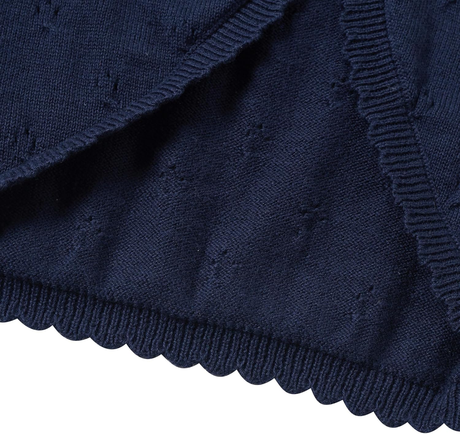 Girls Long Sleeve Cardigan Kids Button Closure Knitted Bolero Shrug Girls Sweaters Tops - Image 4