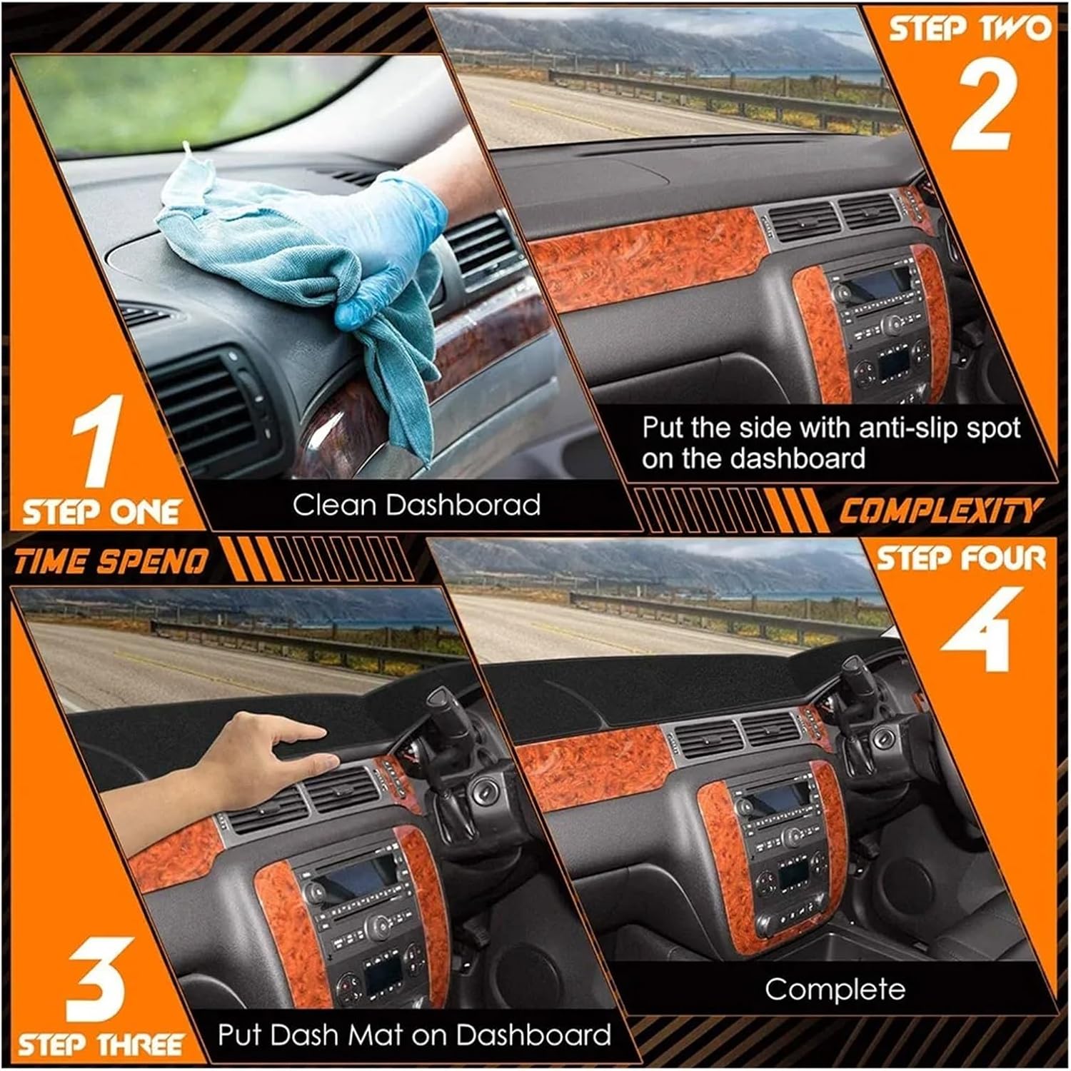 カーペットダッシュマット ダッシュボードカバー ダッシュマット ジャズ GR1 GR2 GR3 GS 2020 2021 2022