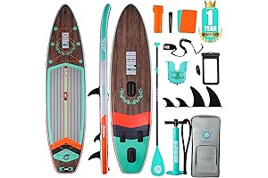 Inflatable Stand Up Paddle Board with Balanced Wing Design