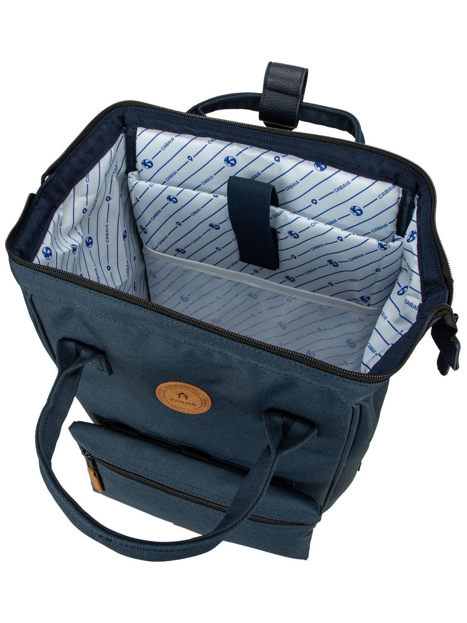 Cabaïa - Plecak – Adventurer + 2 kieszenie przednie – wodoodporny – plecak dzienny – model Reykjavik