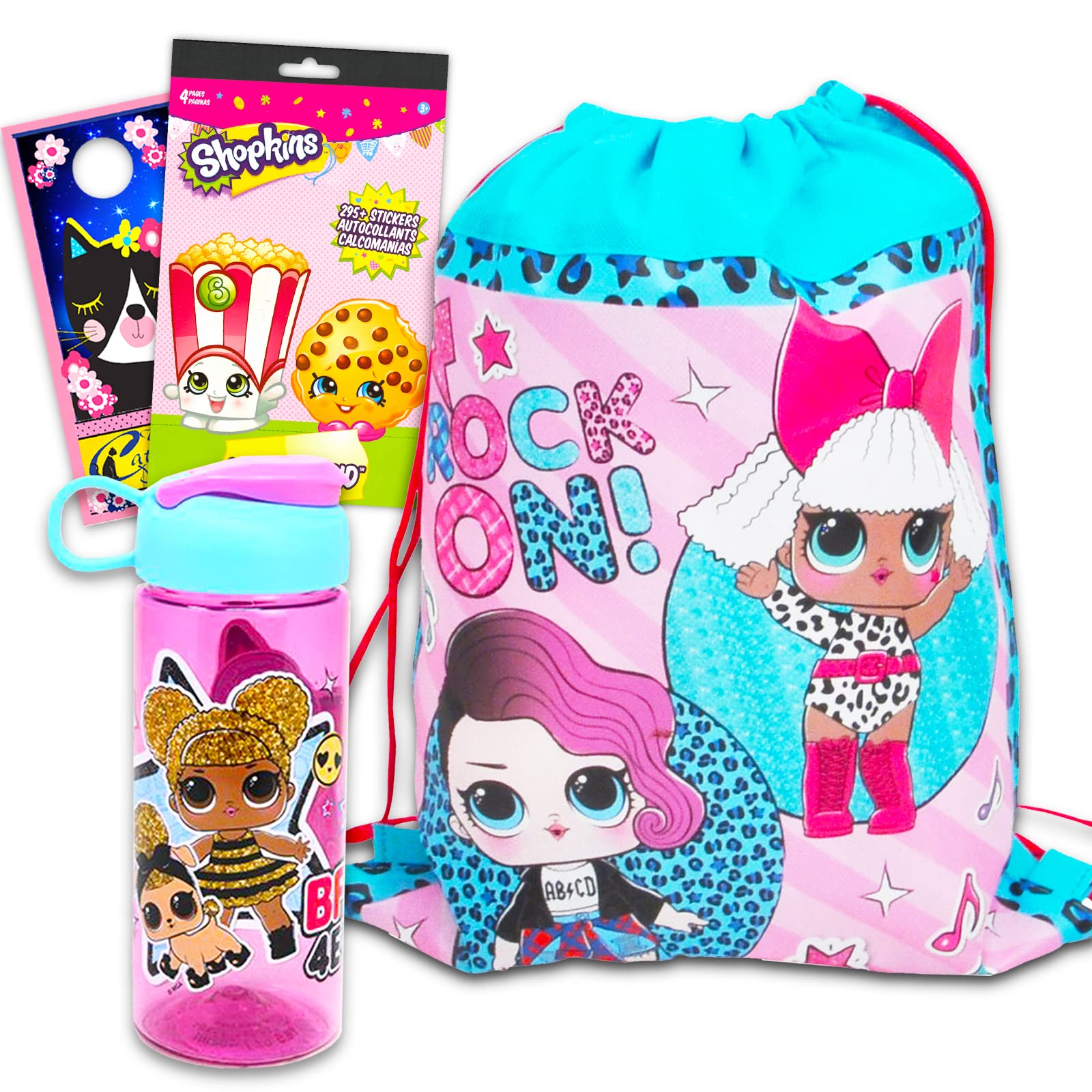 Surprise Lol Dolls Drawstring Bag Bundle Lol Dolls Activity Set
