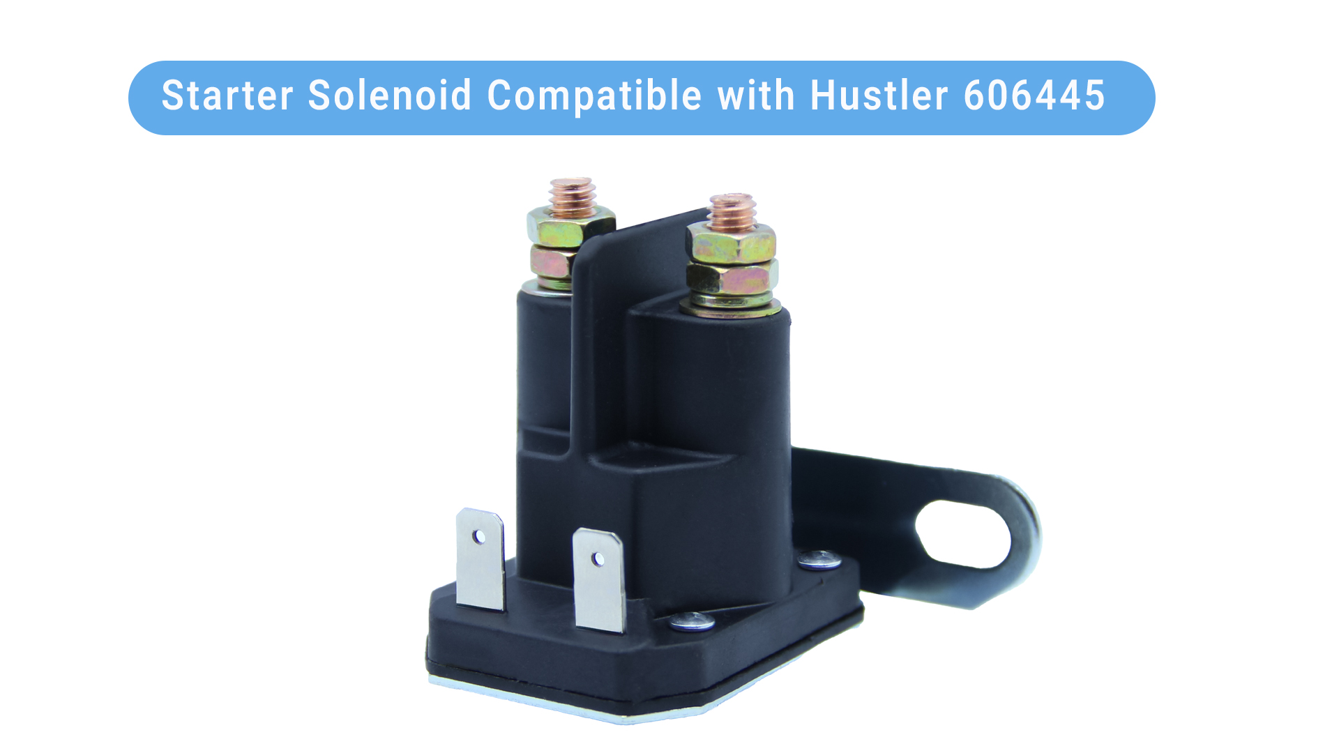 Amazon.com : Starter Solenoid Compatible with Hustler 606445, Fits