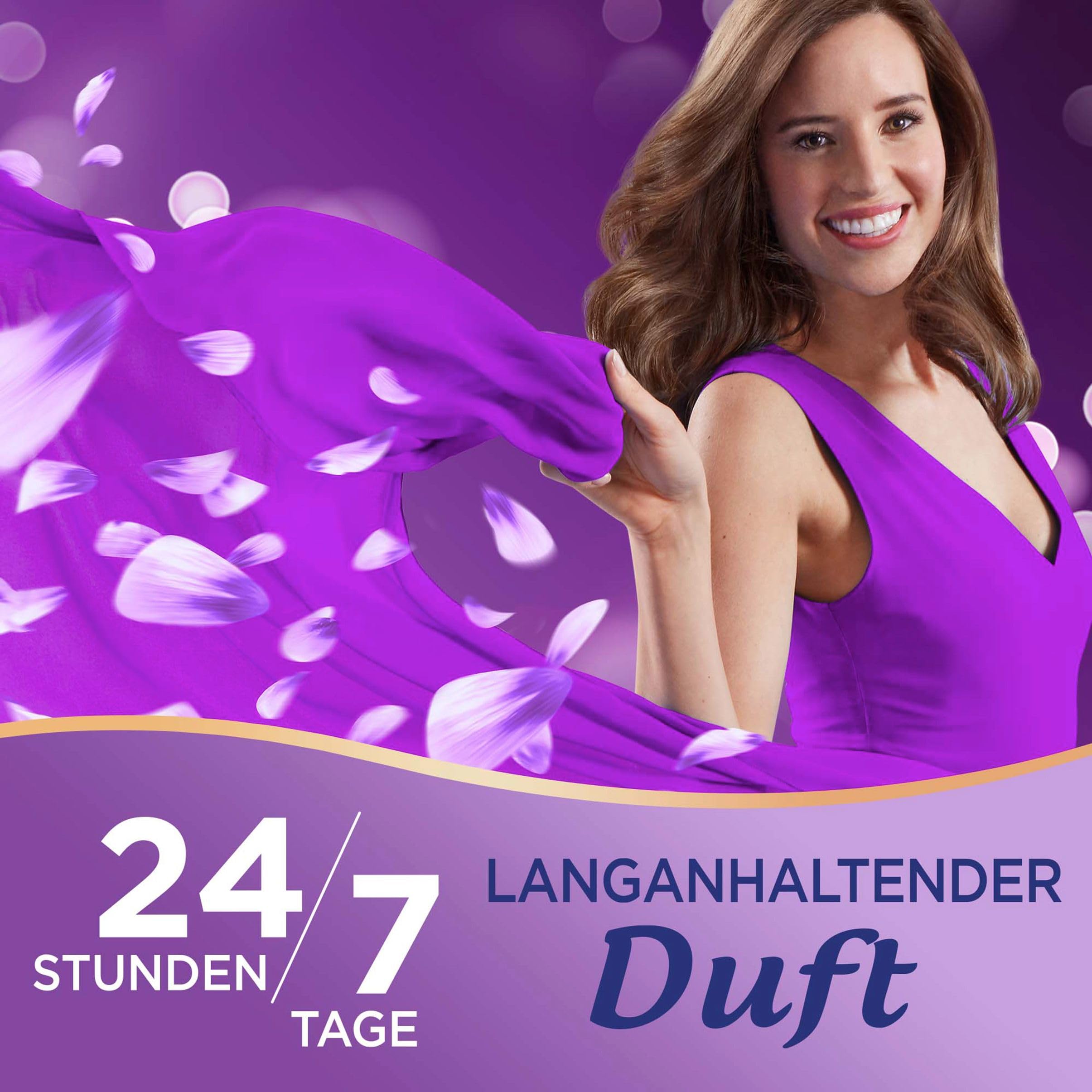 Vernel Aromatherapie Traumhafte Lotusblüte Weichspüler (12x37 Waschladungen), langanhaltender Wäscheduft mit ätherischen Ölen für 24/7 Frische, recycelbare Flasche