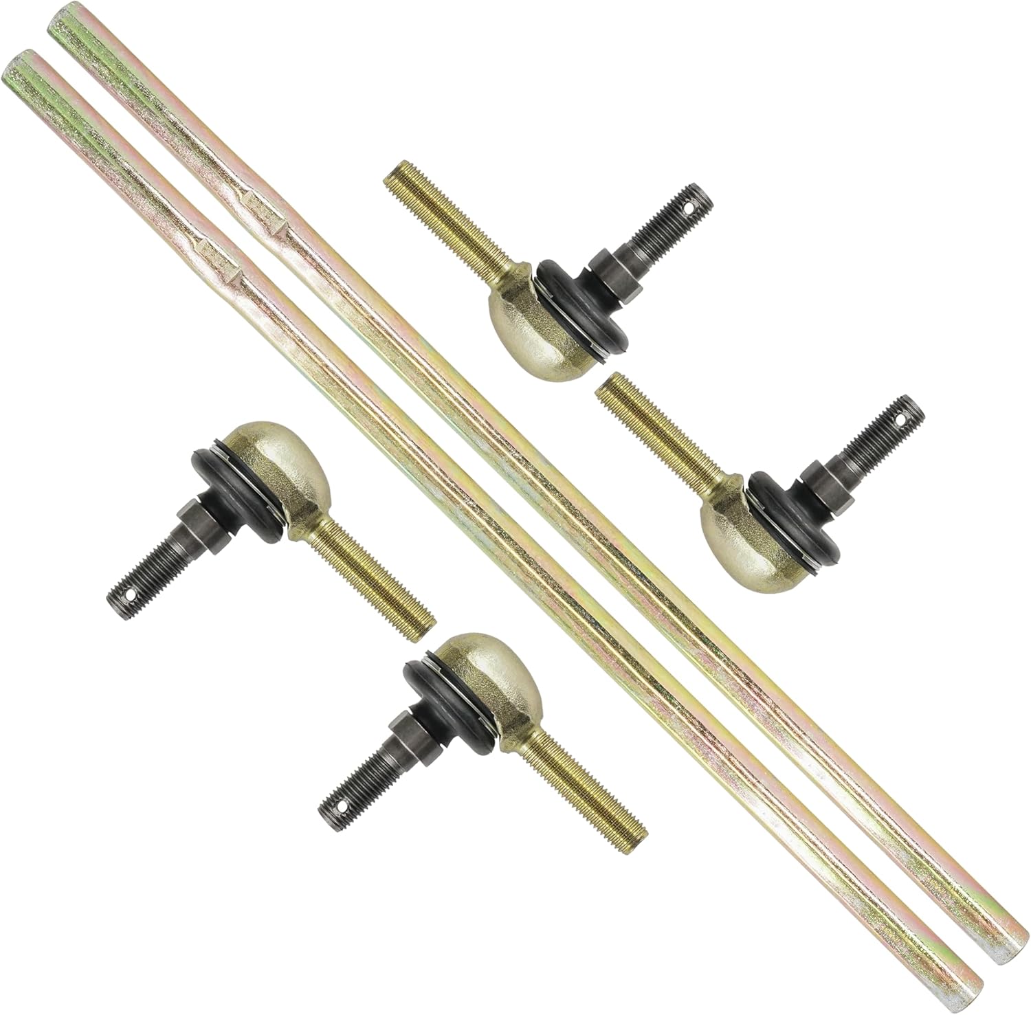 Caltric Complete Tie Rod Kit with Ends NEW Compatible with Polaris Sportsman 550 EPS 2010 2011 2012 2013