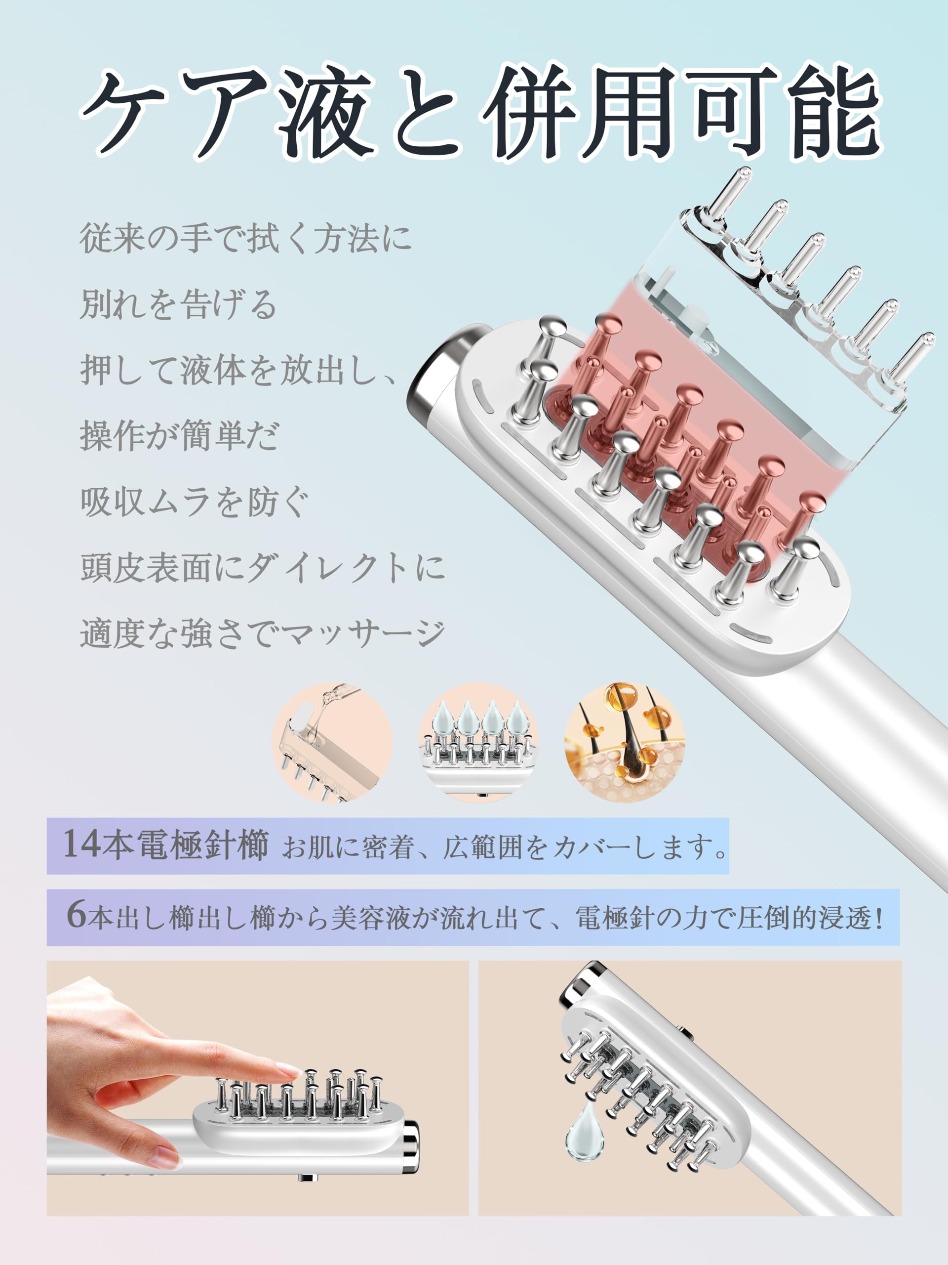 Amazon | 【2026年最新登場】電気バリブラシ 液晶ディスプレイ 美顔器 